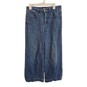 Maeve Anthropologie High Rise Wide Leg Jeans Medium Wash Size 29 Full Length